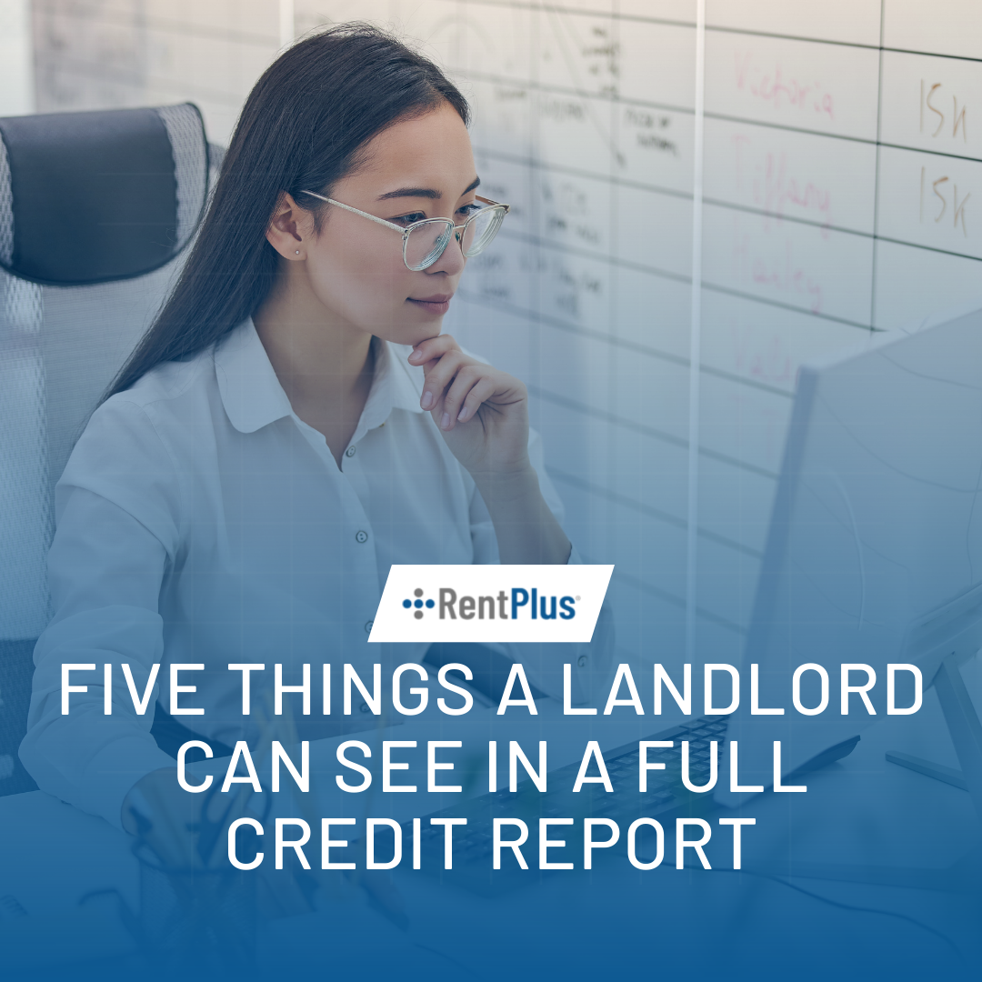 Five Things A Landlord Can See In A Full Credit Report