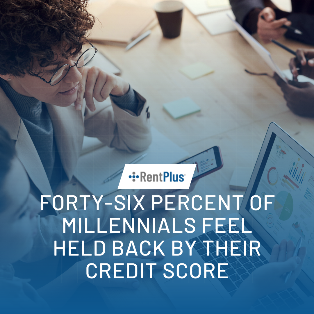 Forty-six percent of Millennials Feel Held Back by Their Credit Score
